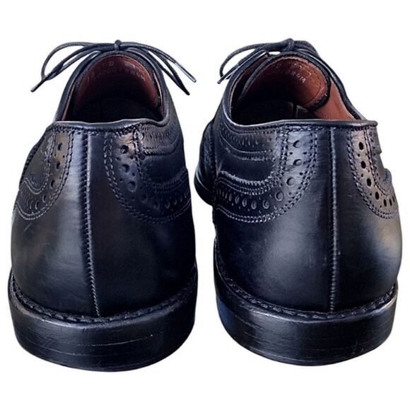 Brooks Brothers 1818 Wingtip Oxford Shoes, Size 12 D, Black main image 4